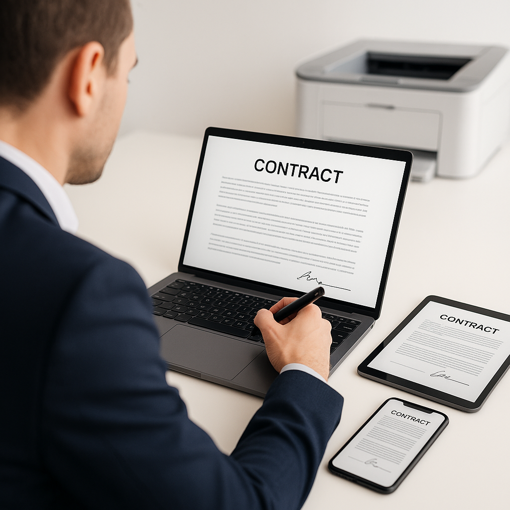How to Sign a Document Without Printing: A Complete Guide for Busy Professionals